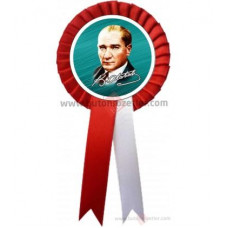 Mustafa Kemal Atatürk Kokartı Kırmızı